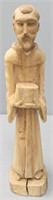 Carved Wood "Franciscan Friar" Figure
