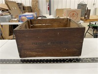 Vintage Cudahy Packing of Chicago Wooden Crate