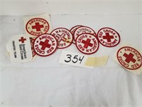 Red Cross badges