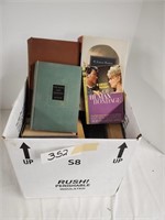 box lot of old books