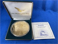 8-Ounce Troy Silver Tribute Round