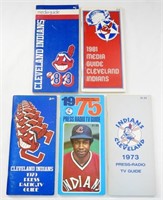 73,75,79,81,83 CLEVELAND INDIANS PRESS GUIDE