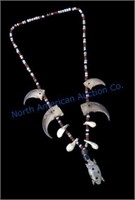 Zuni Turtle Fetish & Bear Claw Necklace