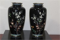 A Pair of Japanese Vases