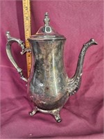 Antique Silverplate coffee pot, Rogers 800