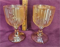 Iris and Herringbone wine glasses