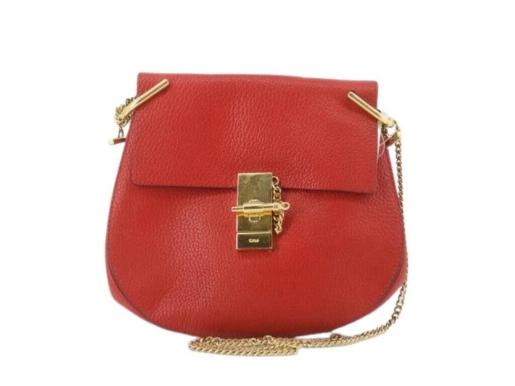 CHLOE Drew Bracket Chain Shoulder Bag