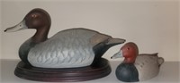 Lot of hand painted porcelain ducks