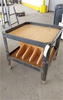 ROLLING SHOP CART- TABLE