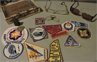 Vintage & Antique Glasses, Badges