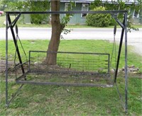 Vintage Metal Garden Swing