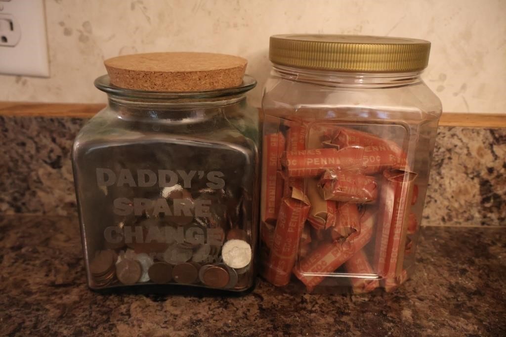 Jars Of Coins