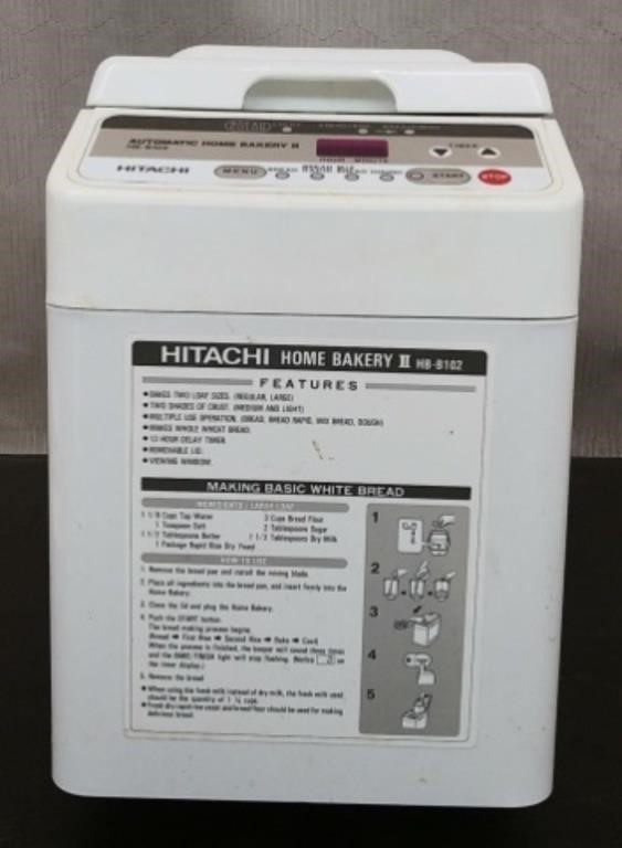 Hitachi Bread Maker - Powers On