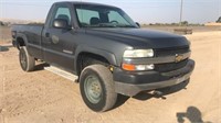 2002 Chevy 2500 4x4 Long Bed