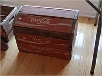Coke soda crate trunk