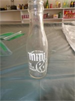 4 fl.oz.Mini Glass Pop bottle & Steel Cap opener