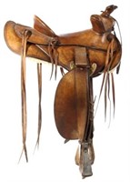 Jack Connolly Livingston, MT Custom Saddle c.1929-