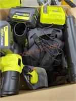 RYOBI 40v Cordless Backpack Blower Kit