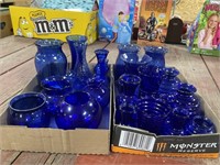 Cobalt Glass Vases