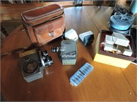 2 Vintage Yashicha Cameras, Bag, Etc