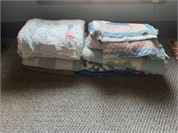 Group of Assorted Bedding to Include Quilts