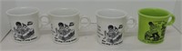 Fiesta Post 86 lot of 4 mugs, Warehouse Sale,