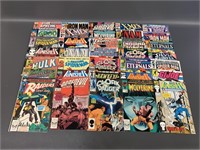 Approx 35 Marvel comic books