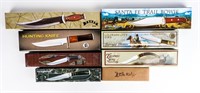Lot of 8 Collector Hunting Knives