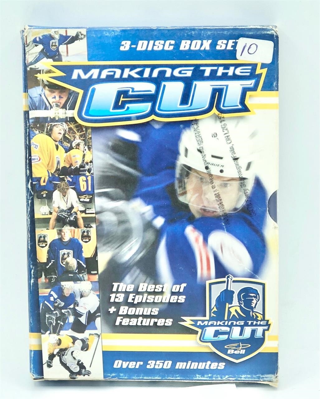 3 Disc making the cut hockey DVD previously viewed
