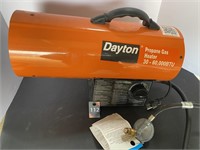 Dayton Propane Gas Heater  30-60,000 BTU