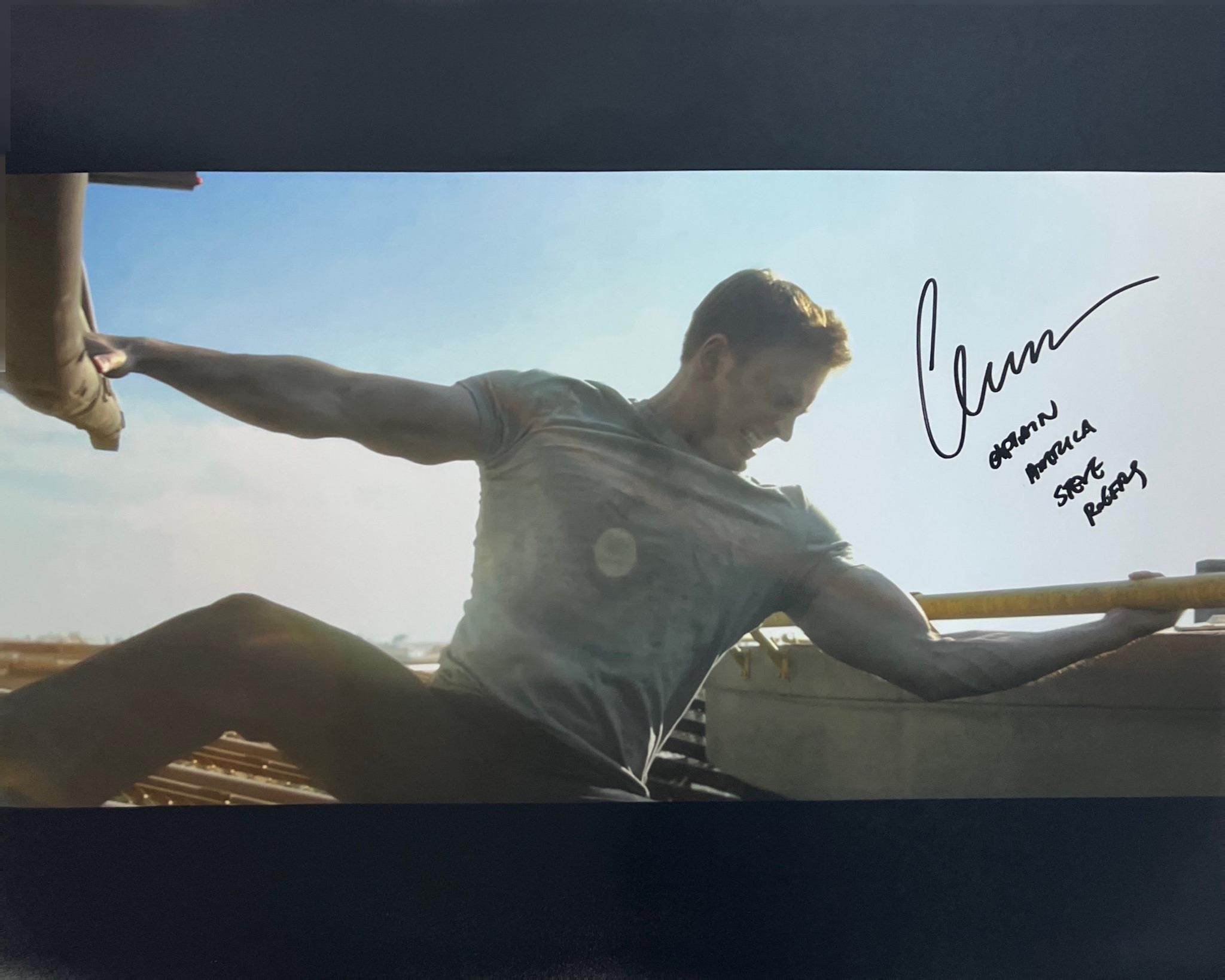 Autograph COA Captain America 11x17 Poster