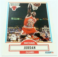 1990 Michael Jordan Fleer Basketball Card