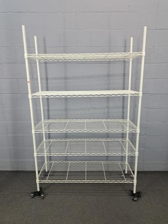 Nsf Plastic Coated Wire Shelf Unit