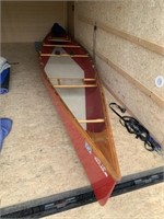 Red Lincoln 16' 8" Kevlar Canoe