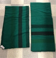 2 Hudson Bay Style Blankets
