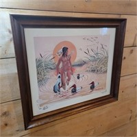 Signed LE Larry Wetherholt Native American Art