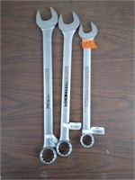 3 Craftsman Wrenches SAE 1-5/16, 1-1/4, 1-1/16"