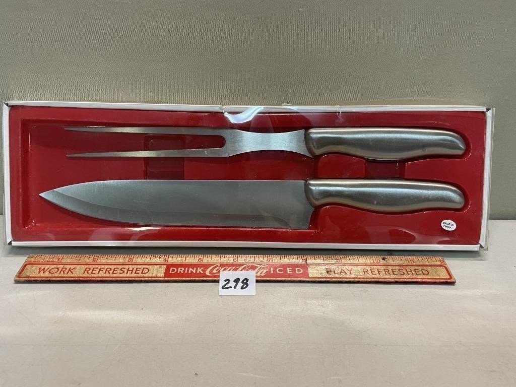 GREAT SET OF CARVING KNIFE