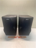 SET OF SONY SPEAKERS