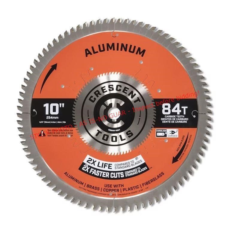 Crescent 10-in 84-Tooth Carbide Circular Saw Blade