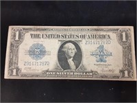 1923 $1 Silver Certificate "Horse Blanket"