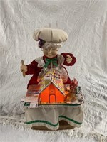 18" Animated Gingerbread House