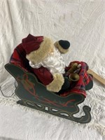 14" Santa Claus with Sleigh