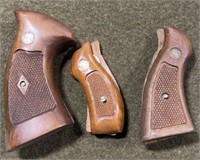 3 Sets of S&W Revolver Grips