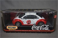 Coca-Cola Matchbox VW Beetle Collector Car in box