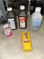 PEROXIDE RUBBING ALCOHOL FRIZZ SPRAY & SUNSCREEN