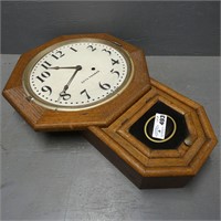 Seth Thomas Schoolhouse Type Clock - No Glass