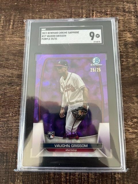 203 Chrome Sapphire Vaughn Grissom 25/25 SGC 9