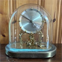 Kundo Pendulum Clock Under Oval Glass Globe