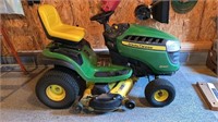 John Deere D140 Riding Lawn Mower Will Come w/